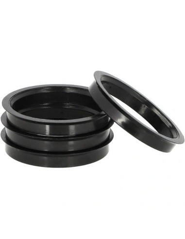 Set of 4 centering rings, wheel guide 63.3/56.6