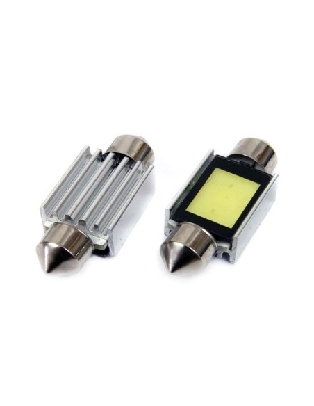 Σετ 2 led αυτοκινήτου Canbus με COB3 Festoon 36mm 12V