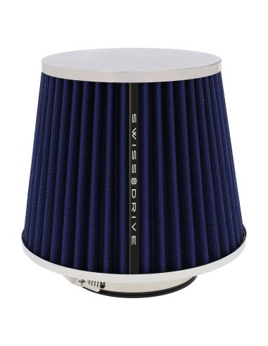 Universal car air intake sport filter, blue...