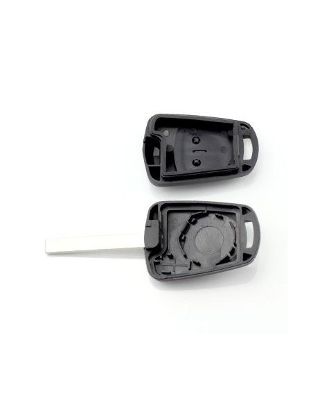Key case with 2 buttons for Opel