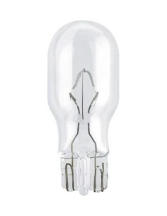 Set of 2 W16W Bulbs, 12v, Philips 2