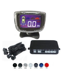 Parking sensors with LCD display for dashboard