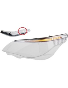 Sticla far stanga pentru BMW Seria 5 E60/E61 far Xenon cu... 2