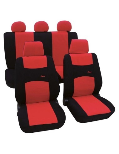 Universal Chair Cover Set Petex Red-Black