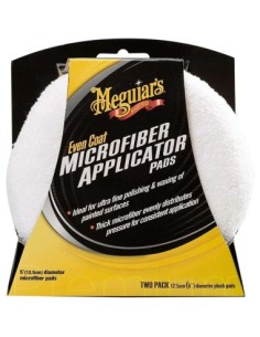 Set of 2 Meguiar's Even Coat Microfiber Applicator Pads