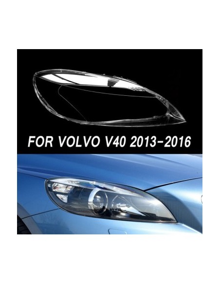 Set of 2 headlight bottles for Volvo V40, S40 (2013 - 2016)
