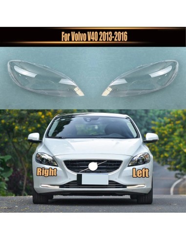 Set of 2 headlight bottles for Volvo V40, S40...