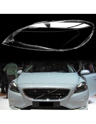 Set of 2 headlight bottles for Volvo V40, S40...