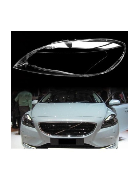 Set of 2 headlight bottles for Volvo V40, S40 (2013 - 2016)