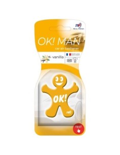 Real Fresh autóillatosító, OK!MAN Polimer Vanília