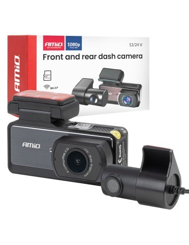 Dashboard and Rear Camera with Display DVR 1K,...