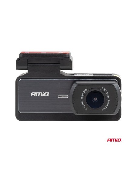 Dashboard and Rear Camera with Display DVR 1K, WLAN 256Gb, Wifi, Full HD, 12/24V, Amio