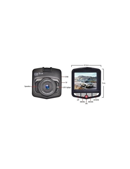 DVR Dashboard Camera 1080P, with 32gb Card, 12/24V, XenonBright