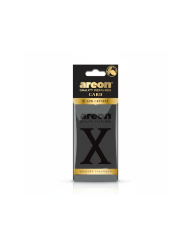 Αρωματικό αυτοκινήτου Areon X Card, Black Crystal