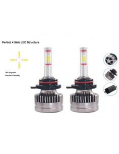Σετ 2 led HIR2 (9012) M8 Canbus 360 μοίρες για φως... 2