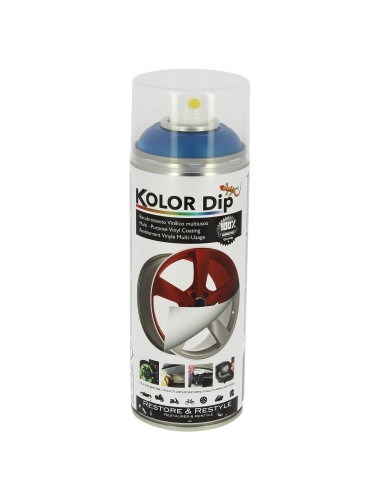 Dark Gray Rubberized Spray Paint Kolor Dip 400ml