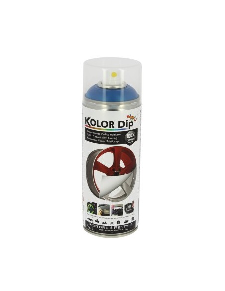 Dark Gray Rubberized Spray Paint Kolor Dip 400ml