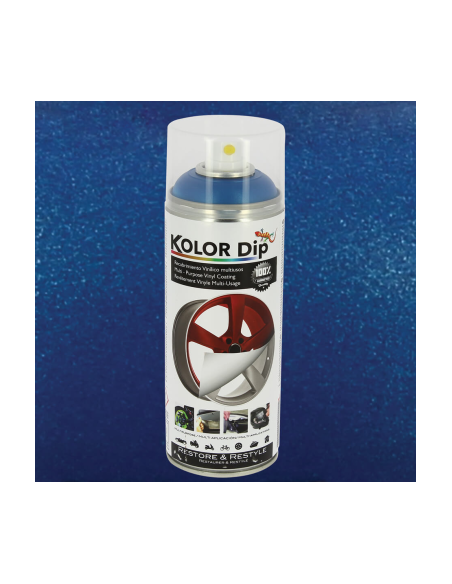 Dark Gray Rubberized Spray Paint Kolor Dip 400ml