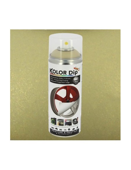 Kolor Dip Rubberized Spray Paint Gold 400ml