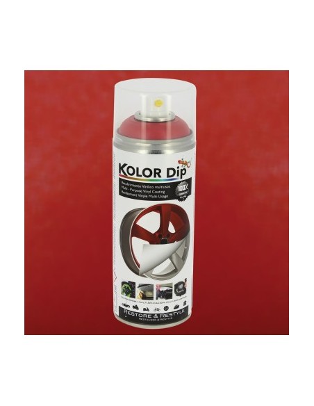 Rubber Paint Spray Red Kolor Dip 400ml