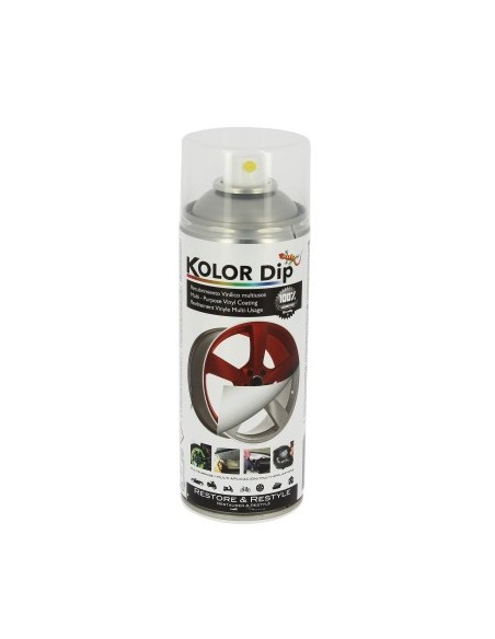 Kolor Dip Glossy Protective Lacquer Rubber Paint Spray 400ml