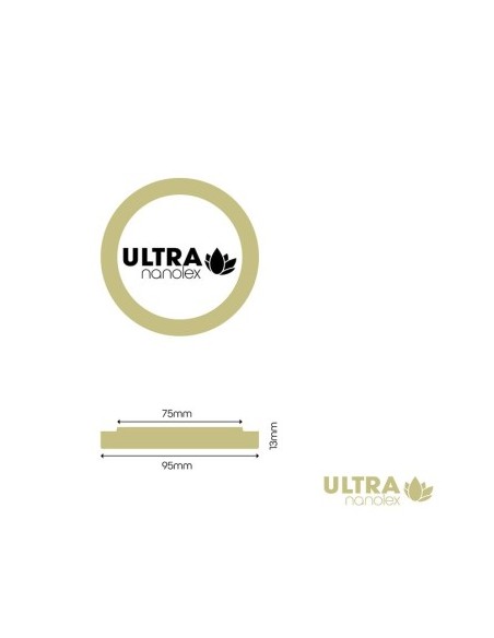 Burete Polish Super Abraziv Nanolex Ultra Cut Pad 95x13x75 mm 1buc