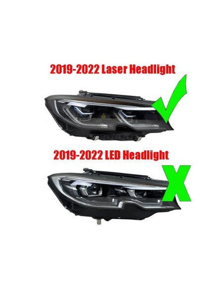 Κιτ επισκευής για το δεξί module Angel Eyes DRL για BMW Σειρά 3 G20 US Version 2018-2022 - 63118496134 / 63118737146