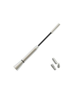 Külső Króm Autó Antenna 15.8 cm 3 Adapterrel (4-5-6MM) 2
