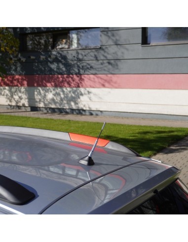 Chrome Exterior Car Antenna 15.8 cm with 3...