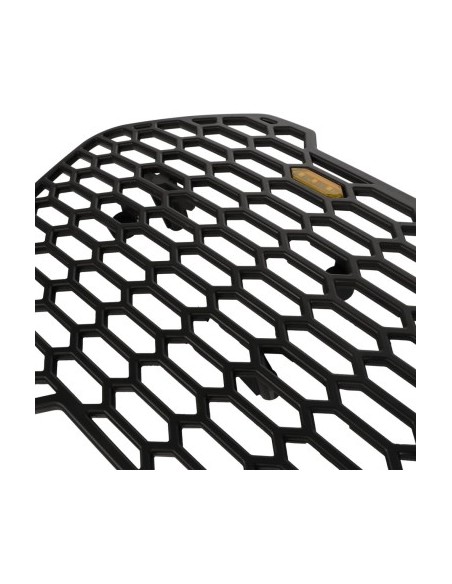 Mat black radiator grille with orange LED for Ford Ranger T8 2019-2022