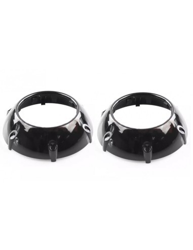 Set of 2 ornaments for Bixenon Lenses Z106-Black