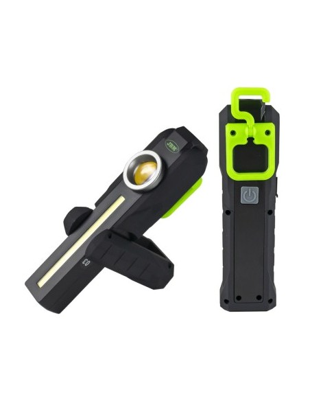 Rechargeable Magnetic Flashlight with Battery 250LM JBM