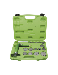 Brake Piston Press and Set of 15 Adapters