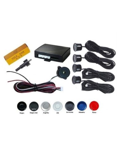 Parking sensors with sound warning