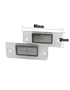 LED license plate lights for Audi A4 B5 Sedan 95-01 2