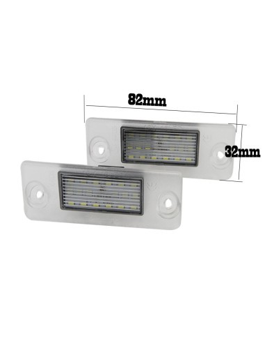 Φώτα αριθμού LED για Audi A4 B5 Sedan 95-01