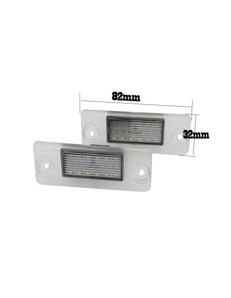 LED license plate lights for Audi A4 B5 Sedan 95-01