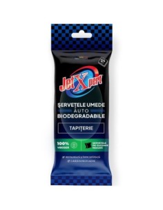 Car Upholstery Wipes 24 pieces, JetXpert