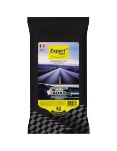 Car Dashboard Maintenance Wipes, 42 pieces, Expert Wipes