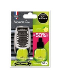 Car Air Freshener Aroma Car Supreme Lemon + refill