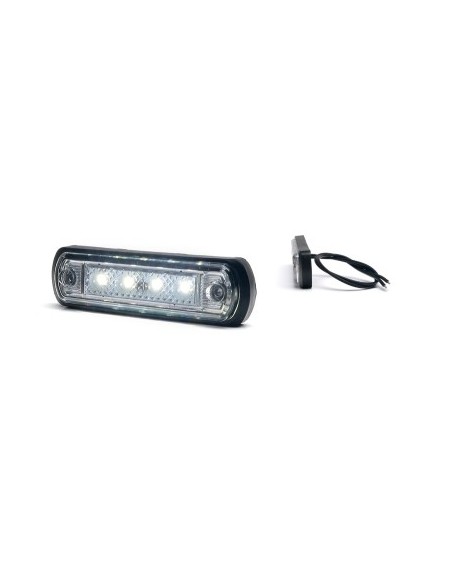 LED Marker Light 1340 W189 12V-24V White Was