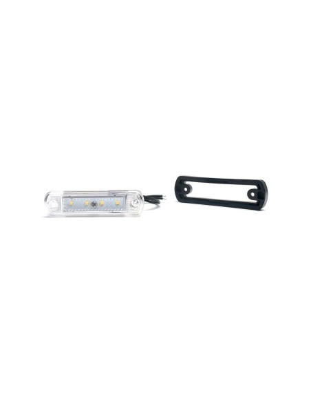 LED Marker Light 1340 W189 12V-24V White Was