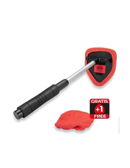 Interior Glass Cleaner, Defroster, Telescopic 33-50cm Heyner