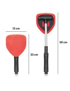 Interior Glass Cleaner, Defroster, Telescopic 33-50cm Heyner 2
