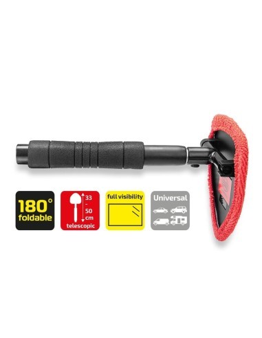 Interior Glass Cleaner, Defroster, Telescopic...