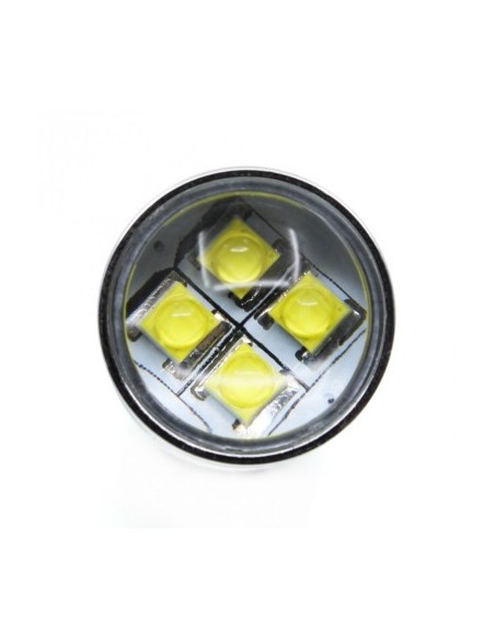Led αυτοκίνητου Canbus T20 (W21W) ΛΕΥΚΟ 60W με LED CREE με διπλή ένταση