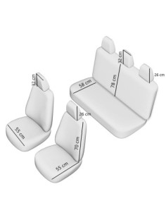 Exclusive Leather Lux Umbrella Chair Cover Set 2