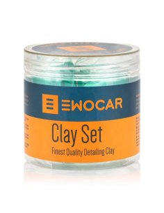 Σετ 4 τεμ Μέτριας Αποτοξίνωσης EWOCAR Clay, 200g