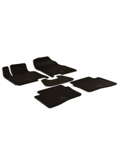 Rubber floor mat set for Hyundai I20 (2014-) - 5 PCS