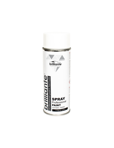 Glossy Pure White Spray Paint 400ml